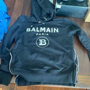 Balmain hoodie size medium